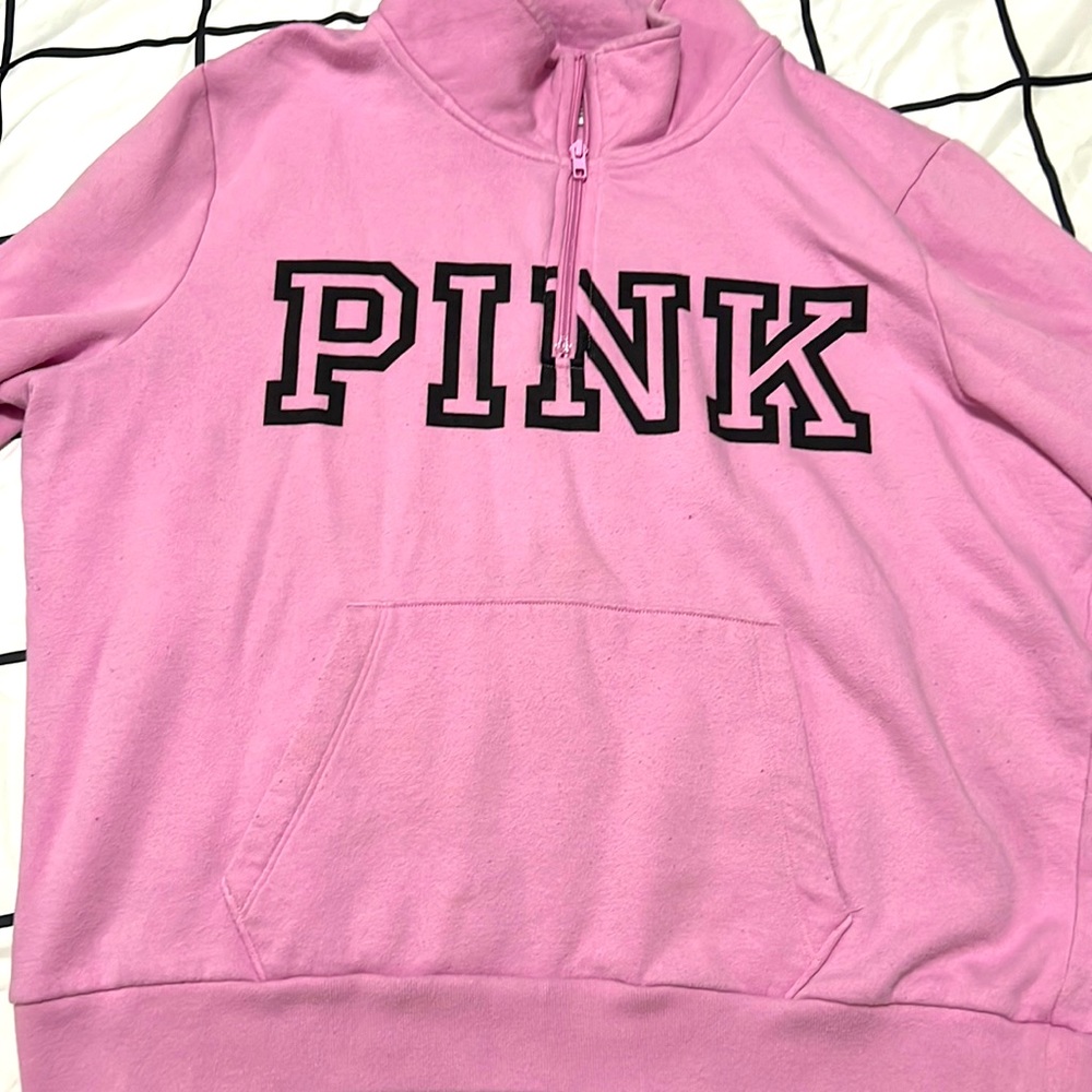 PINK quarter zip